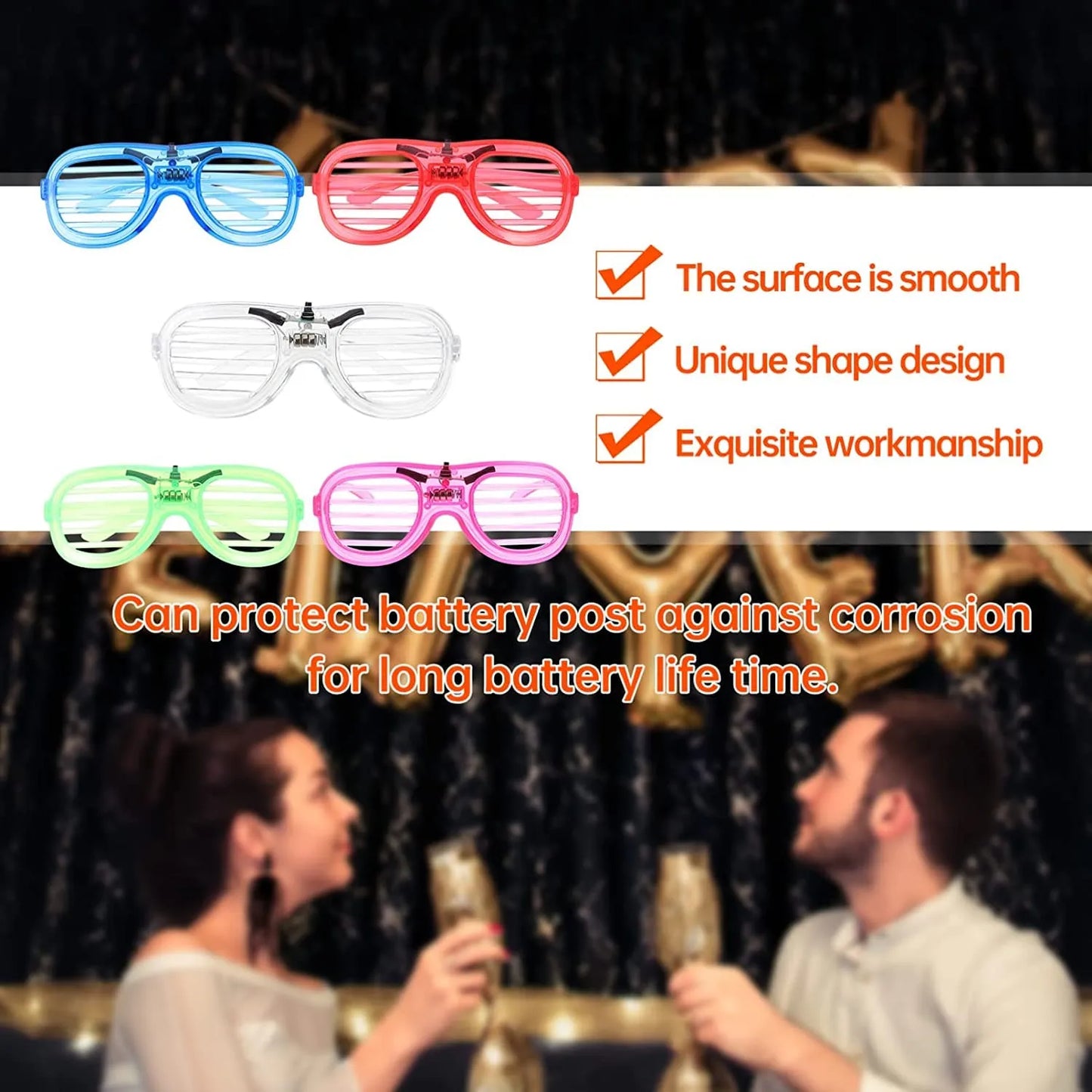 LED Neon Party Glasses