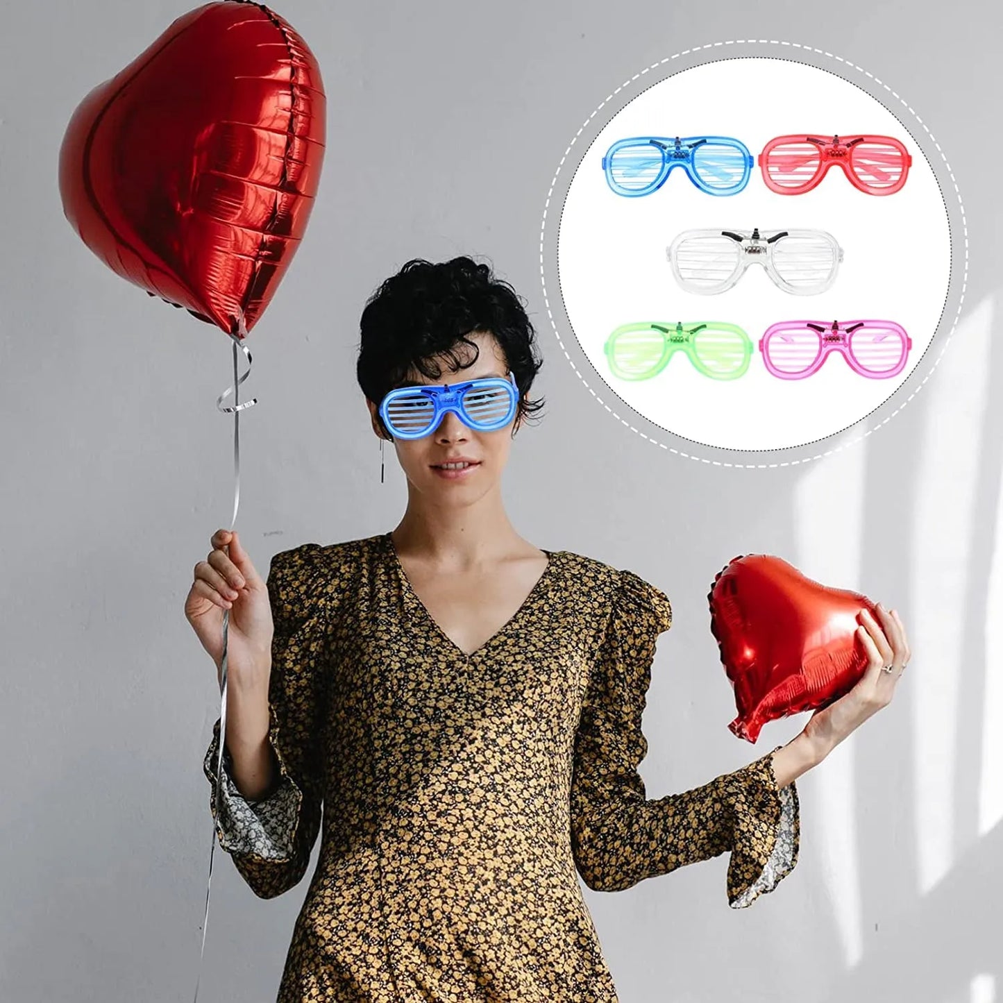 LED Neon Party Glasses