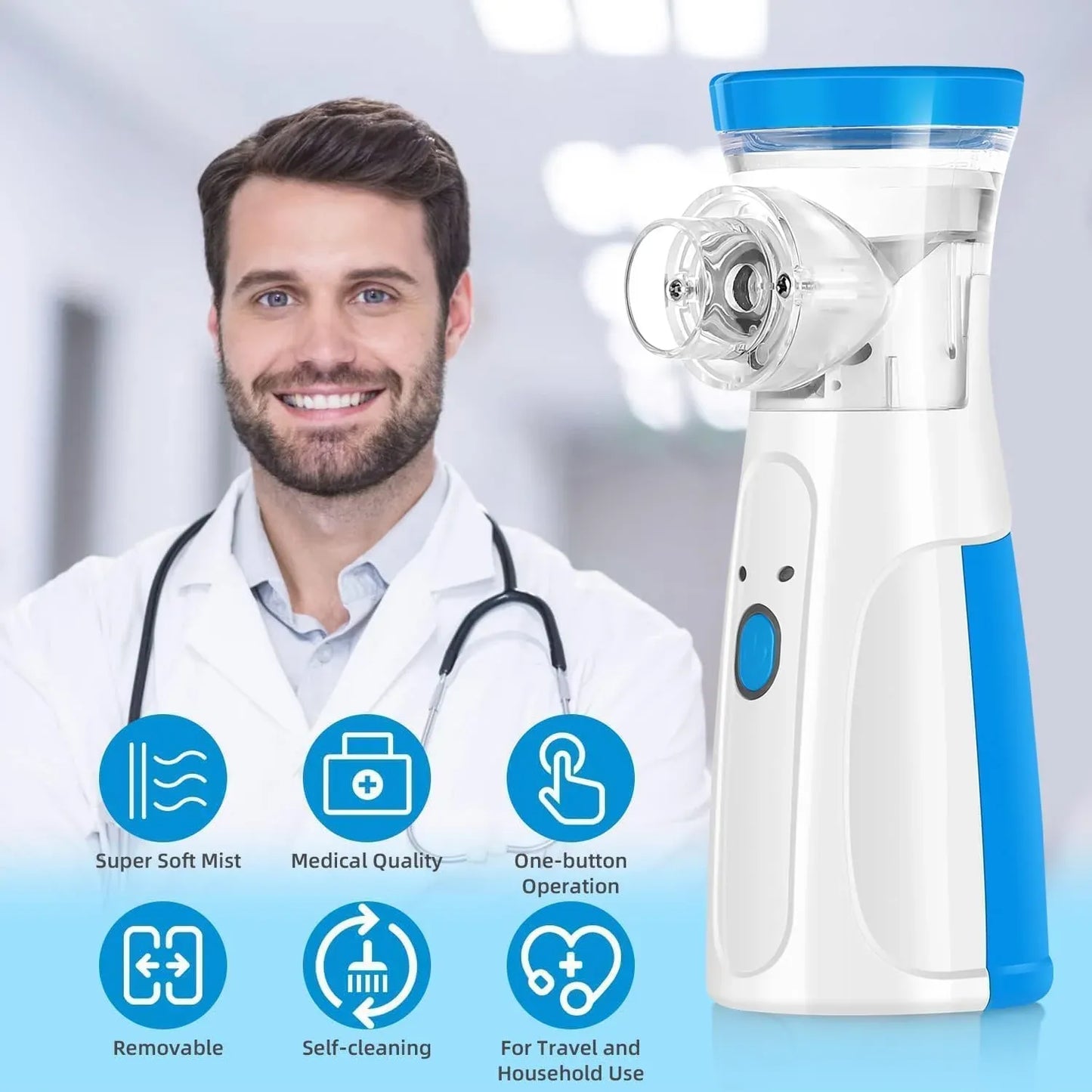 Portable Mesh Nebulizer